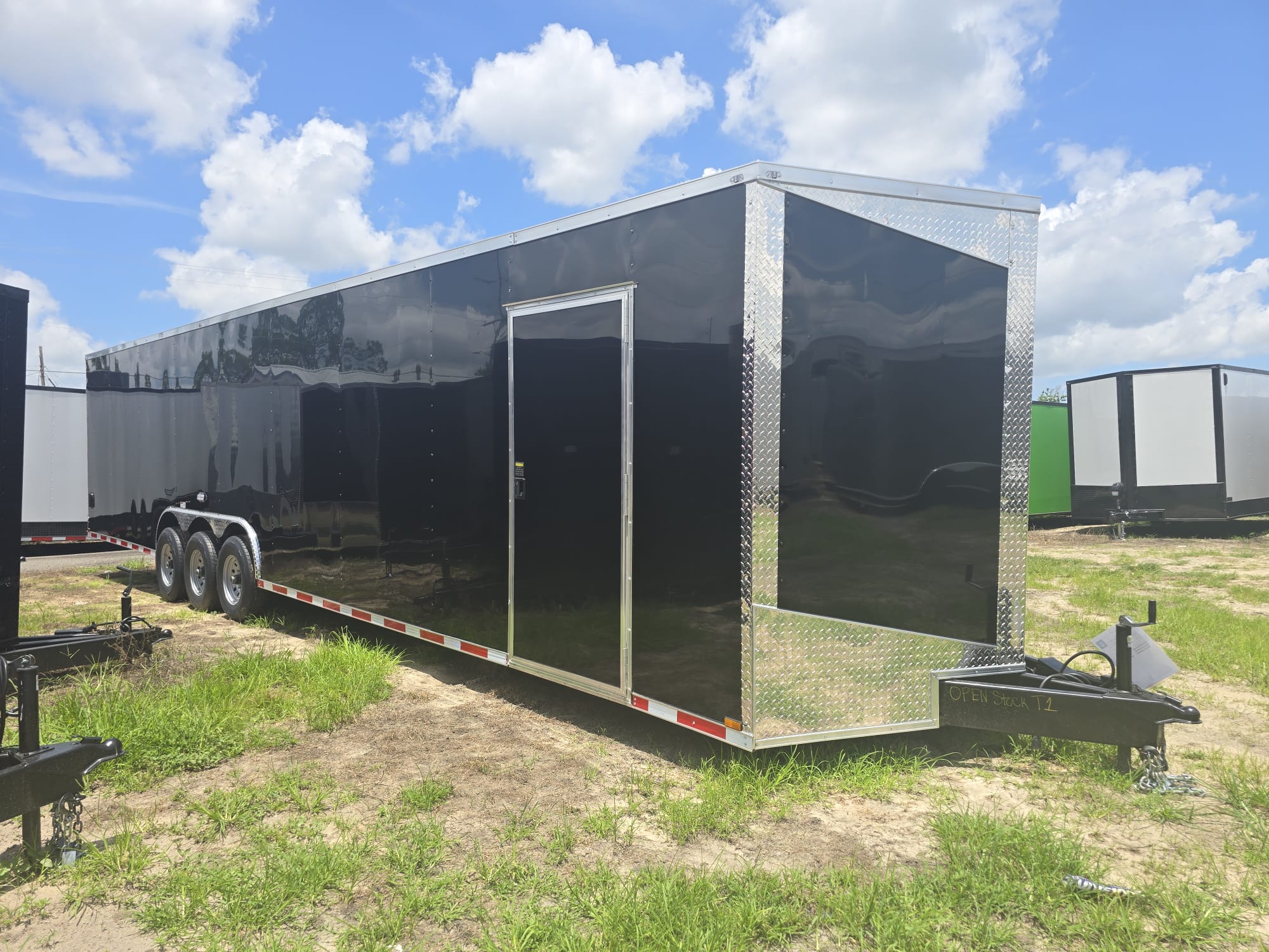 8.5x36 TTA5 Black Car Hauler Trailer